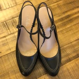 Cole Haan 37 wedges great condition